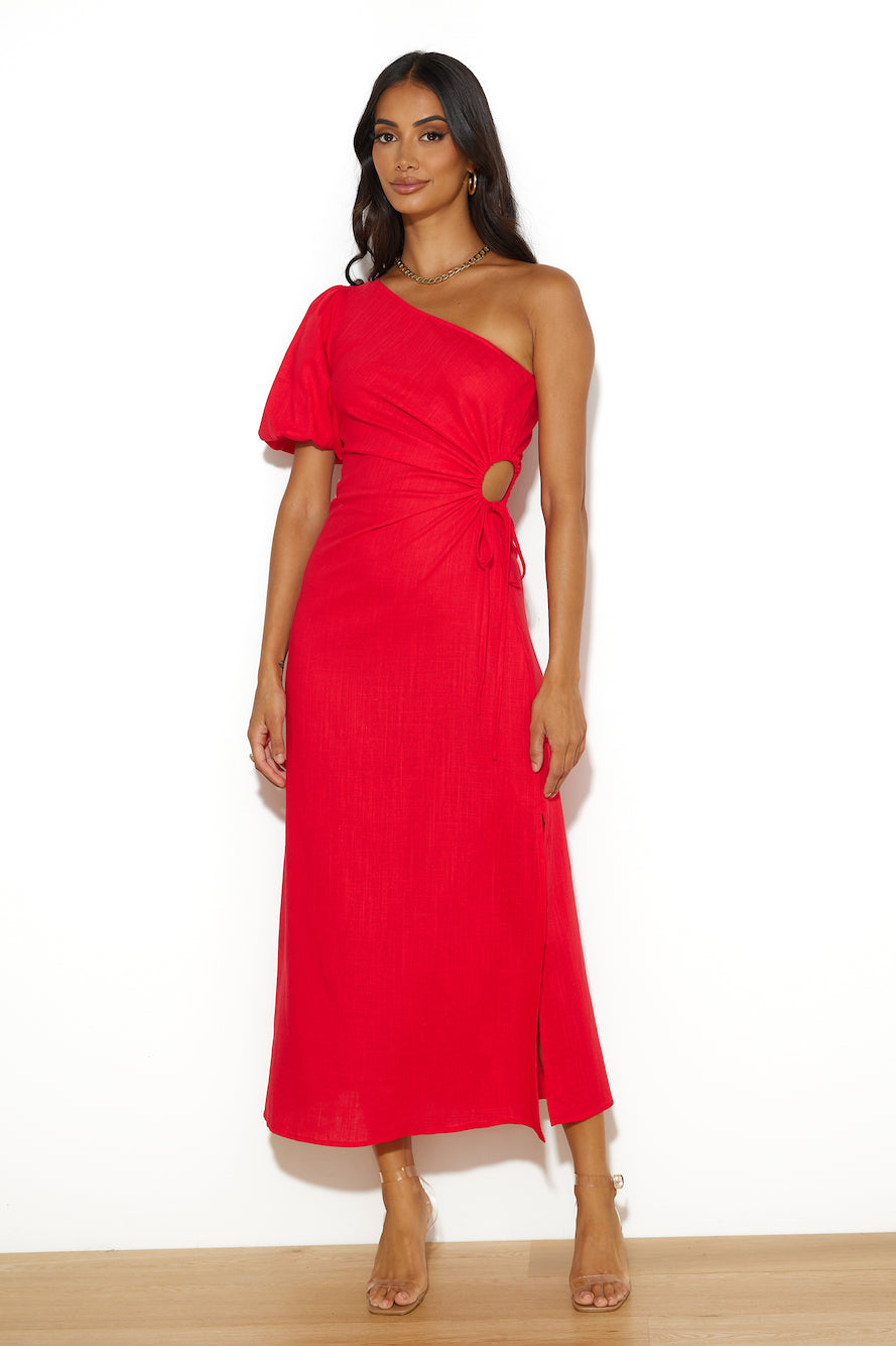 Event At Sunset Maxi Dress Red