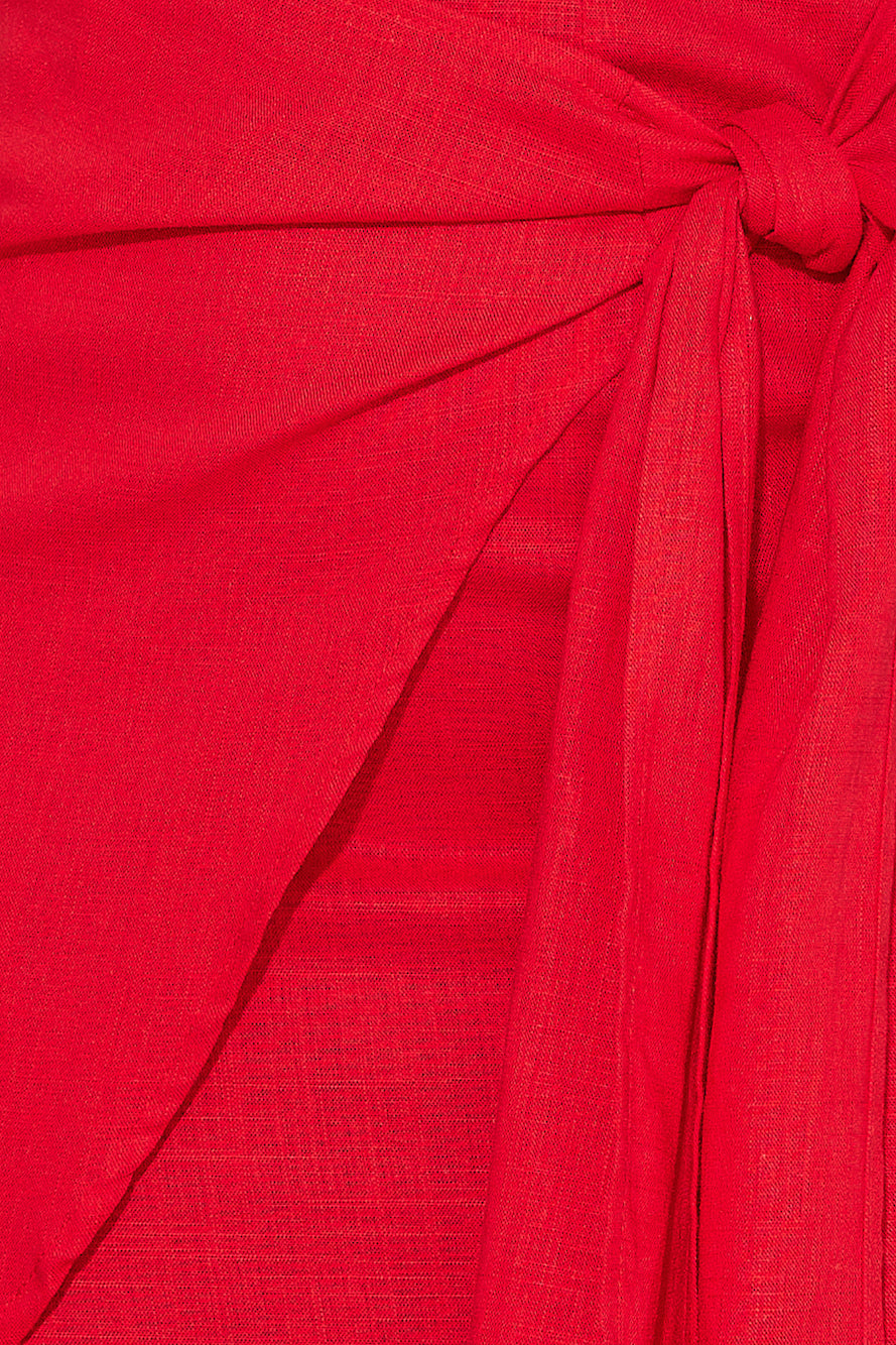 Feeling The Szn Mini Dress Red