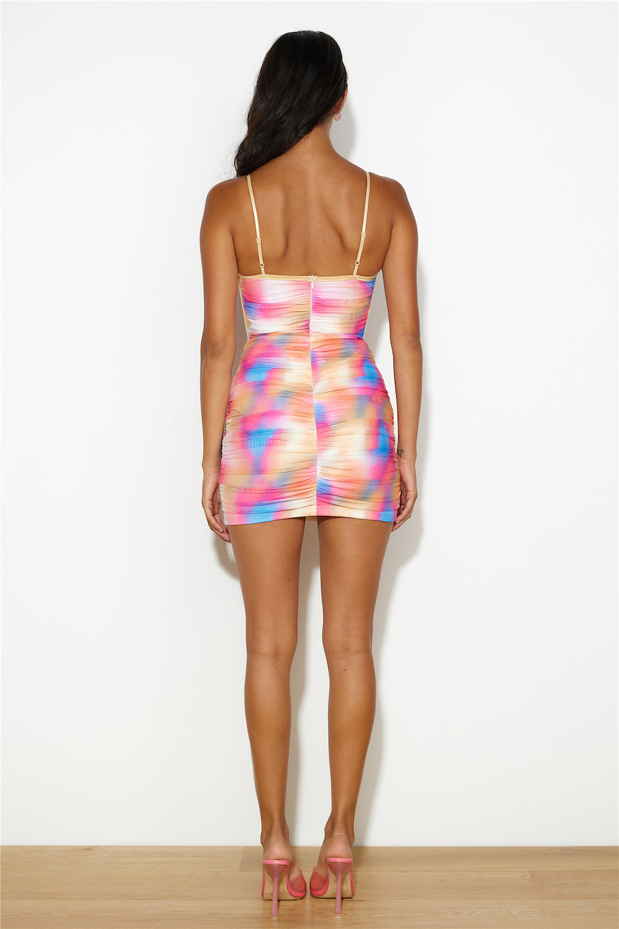 Only Clubs Mini Dress Multi