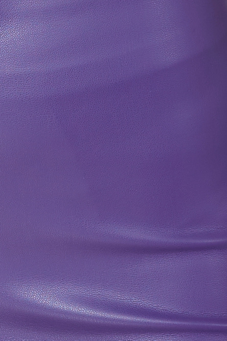 FINDERS KEEPERS Layla PU Pant Violet