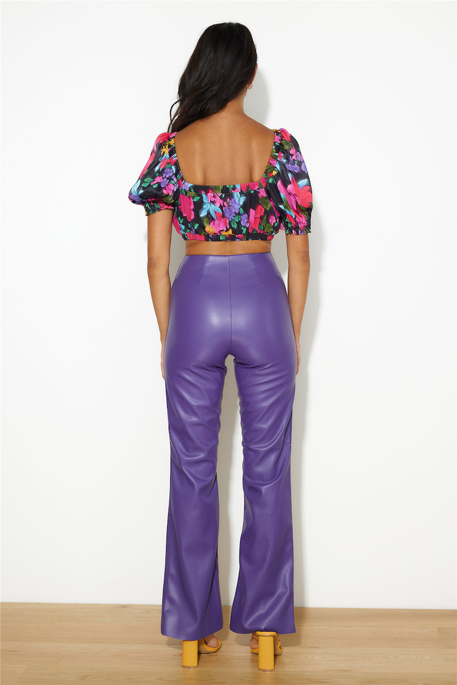 FINDERS KEEPERS Aubrey Top Midnight Floral