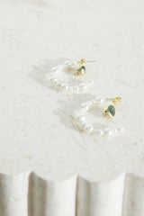 Girl In Paris Hoop Earrings Gold