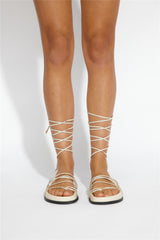 BILLINI Briony Slides Wheat Linen