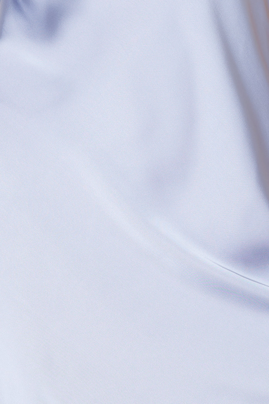 In The Diamond Satin Mini Dress Blue