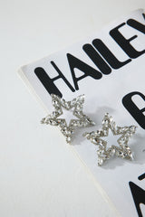 Extravagant Earrings Silver