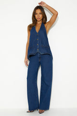 LIONESS Top Model Jean Dark Denim