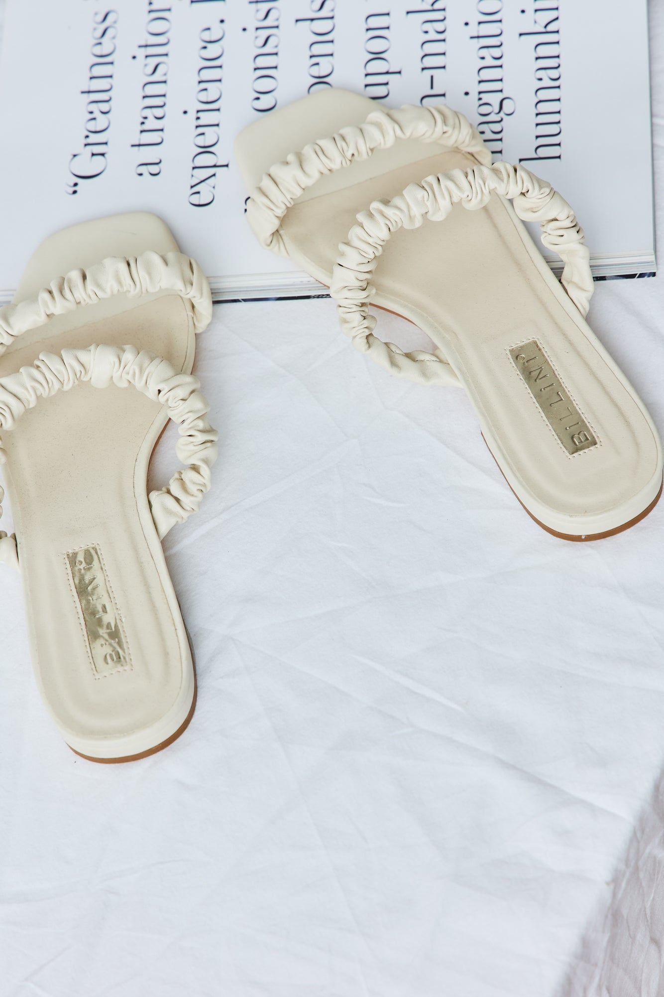 BILLINI Monique Slides Bone