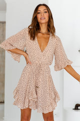 One Taught Me Love Dress Mocha