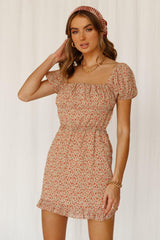 Make It About Me Dress Beige