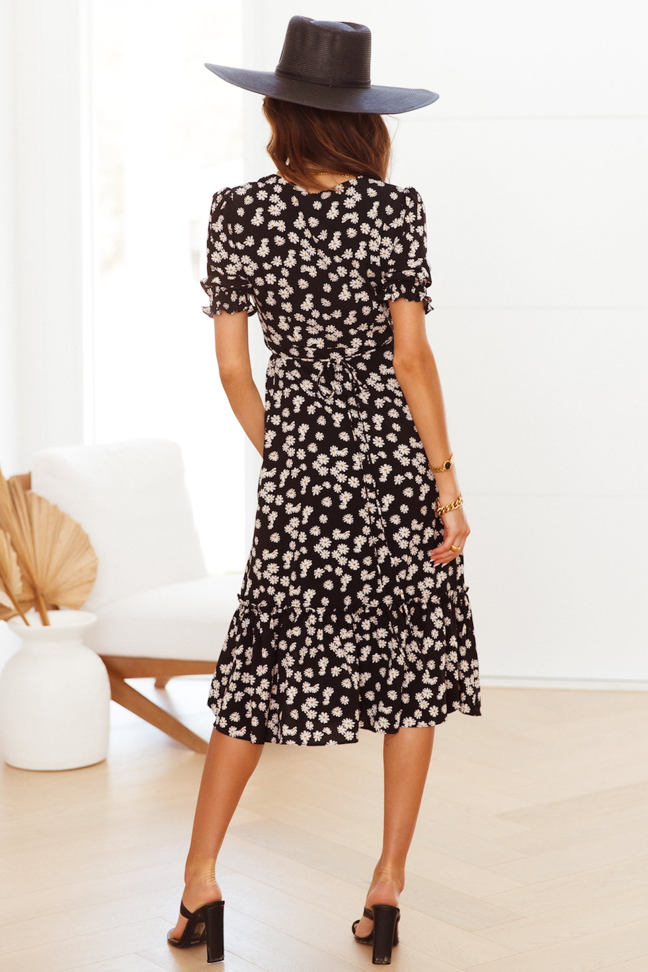 Need Some Company Midi Dress Black