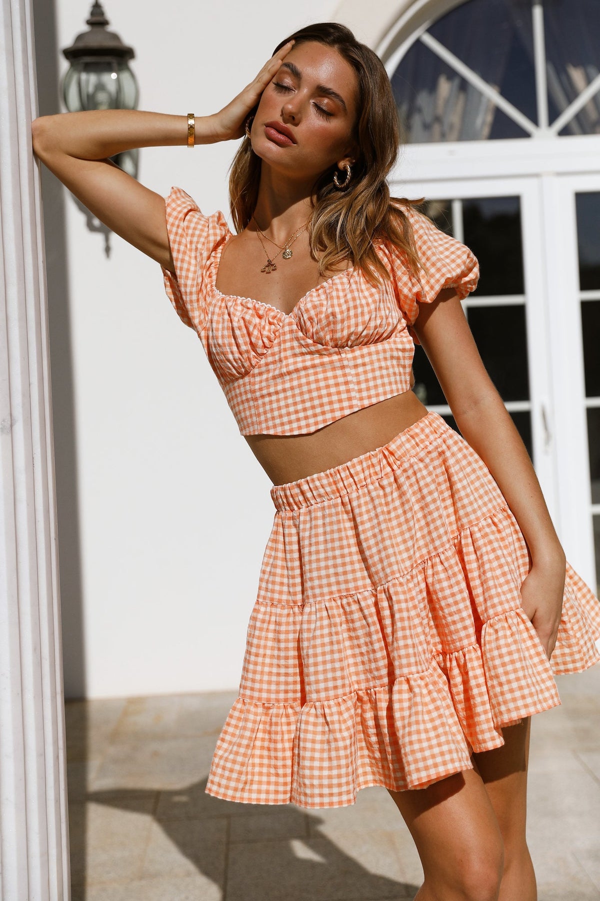 How You Like That Crop Top Orange