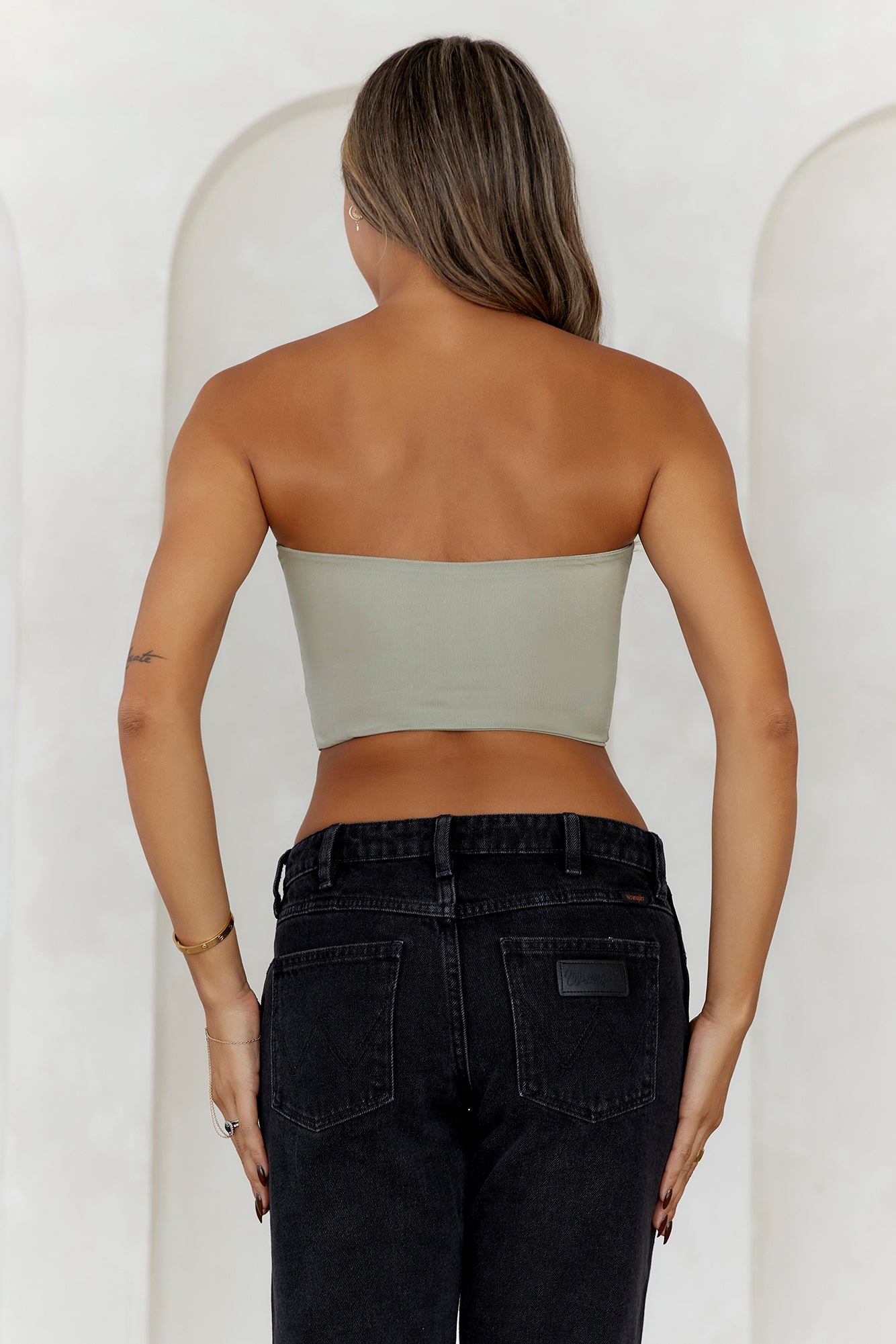 BASE Mix And Match Bandeau Sage