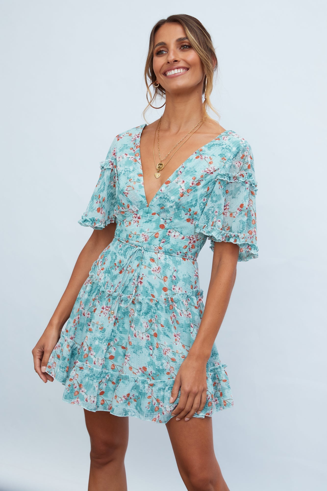 Fairy Godmother Dress Teal
