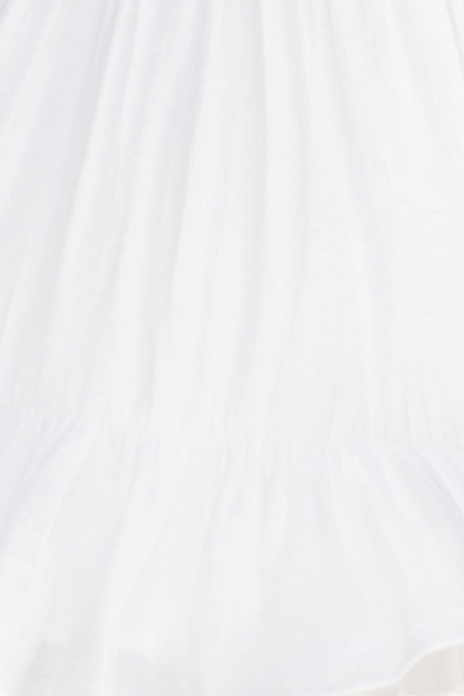Back To Reality Dress White