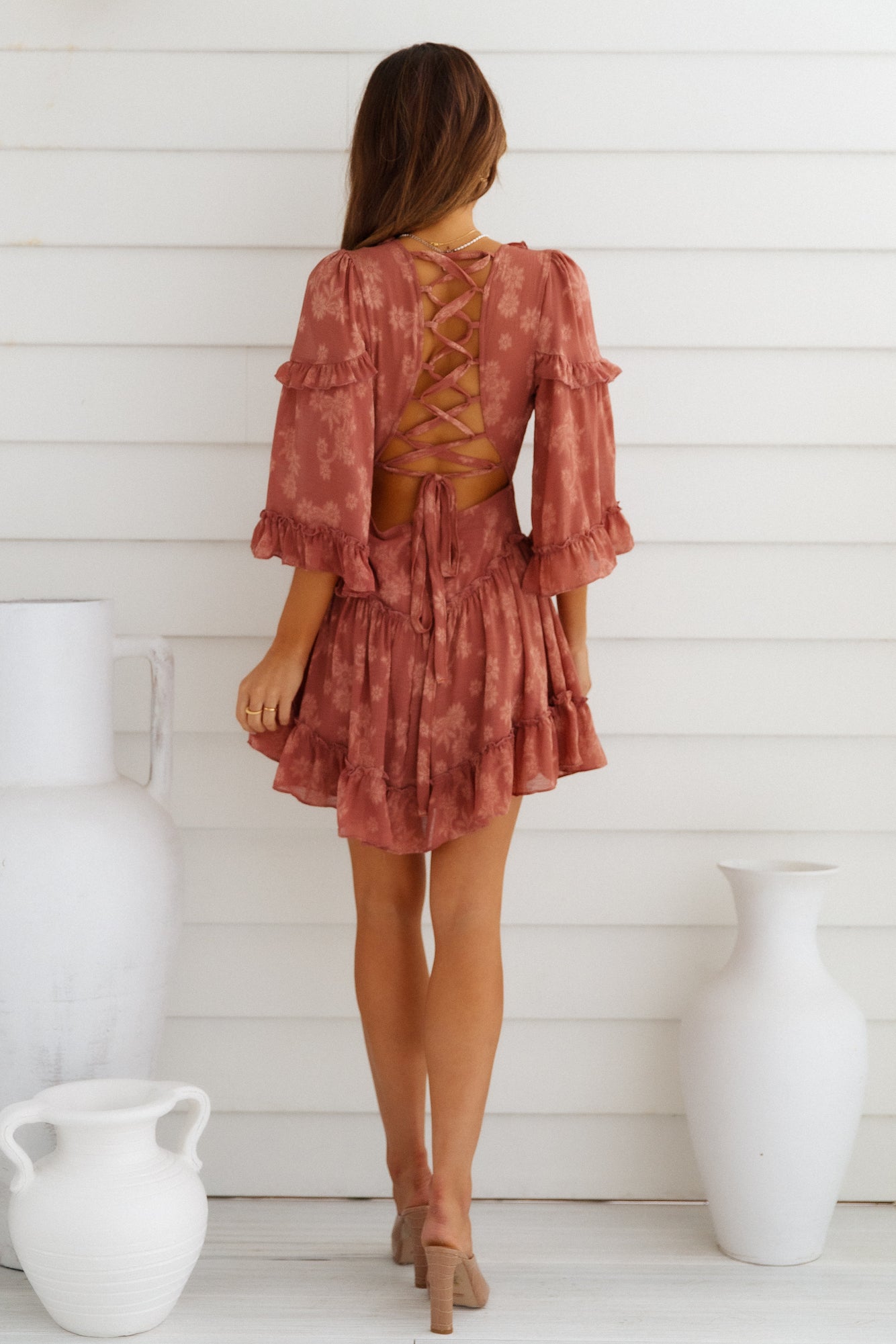 Gorgeous Girl Dress Rose