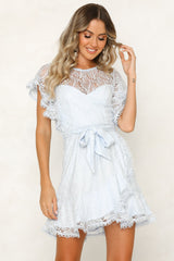 Just What I Am Dress Steel Blue