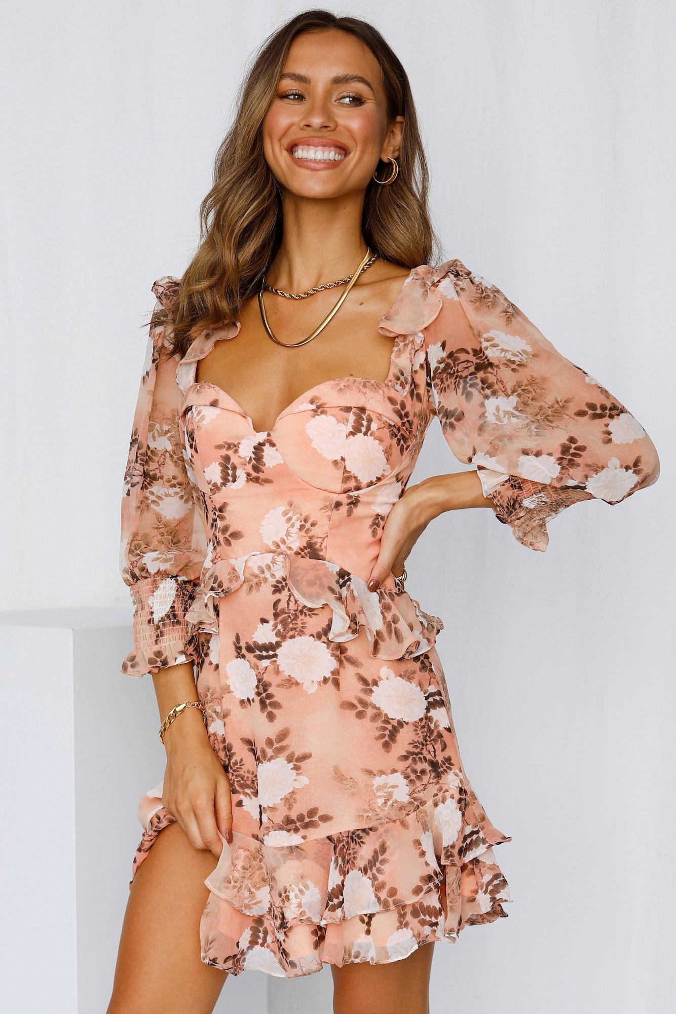 Mystery Seeker Dress Rose