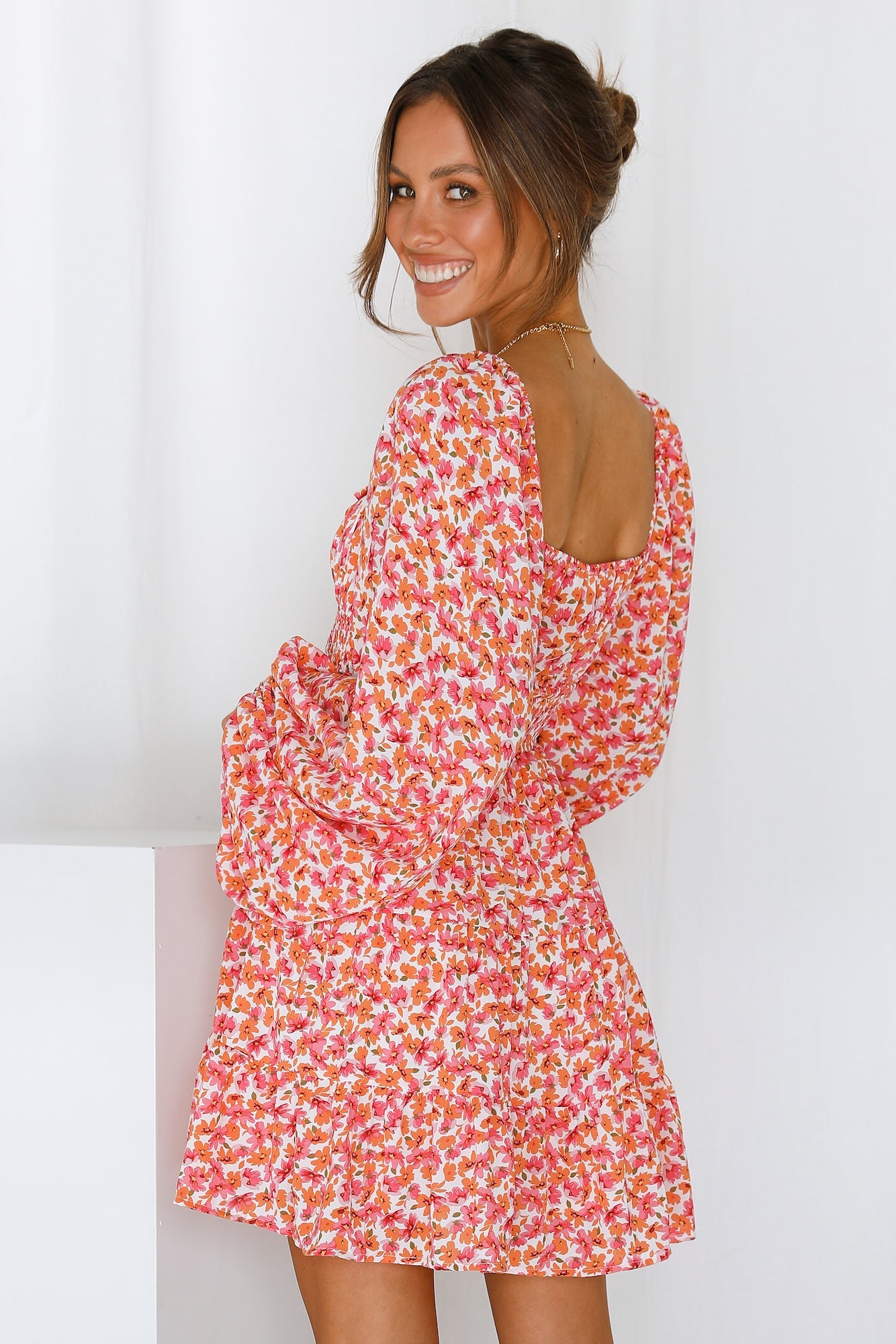 Love Me In The Spring Dress Pink