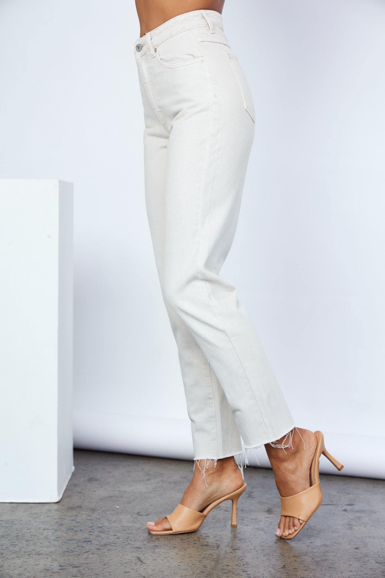 ABRAND A 94 High Slim Jeans Stone