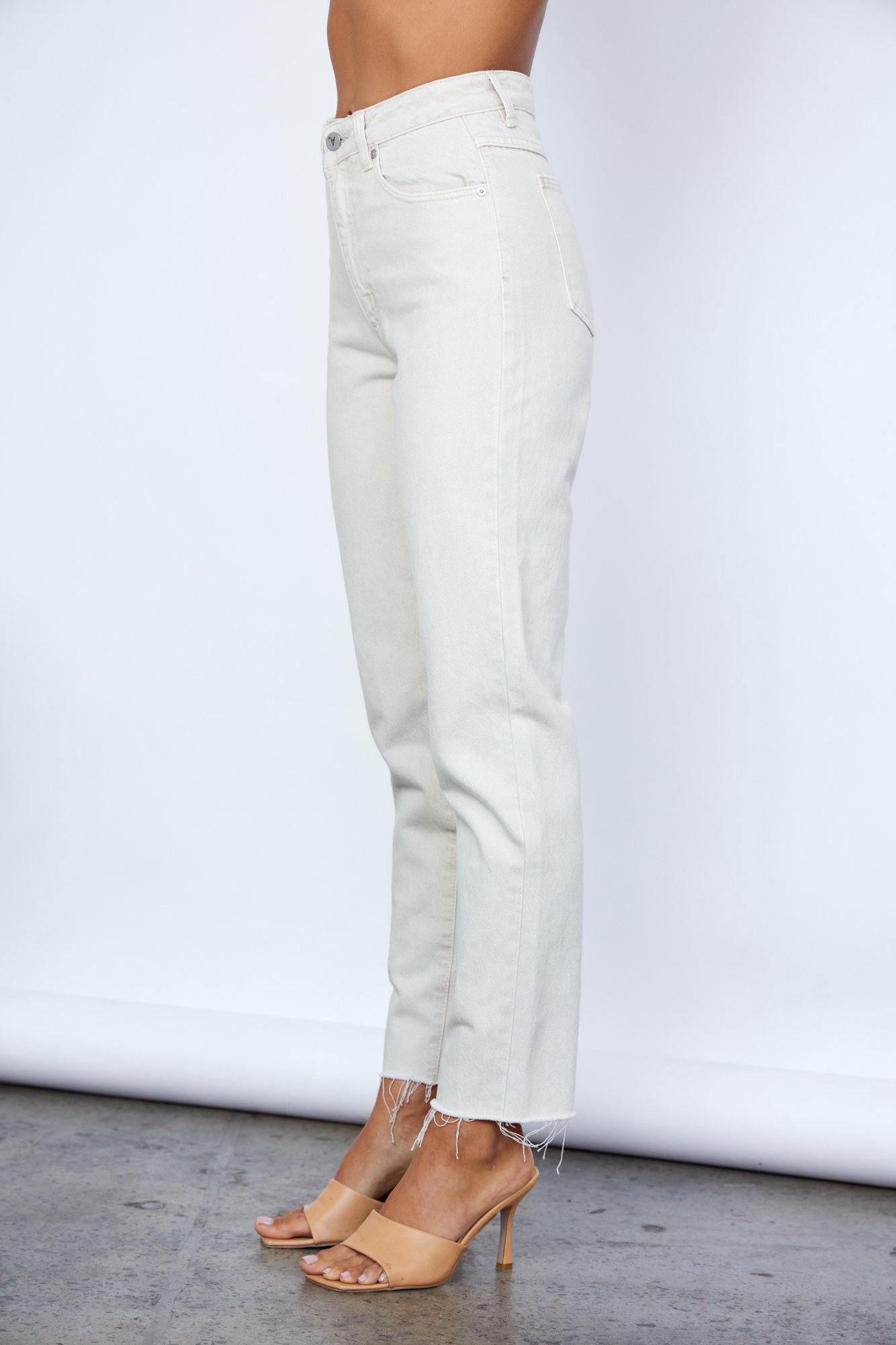 ABRAND A 94 High Slim Jeans Stone