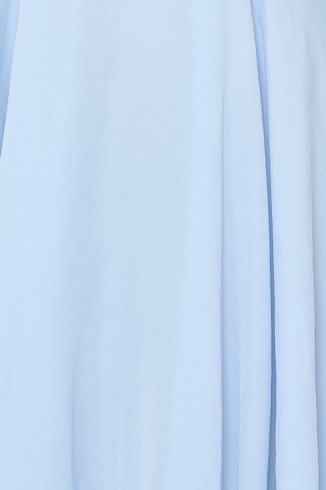 I Read You Dress Steel Blue