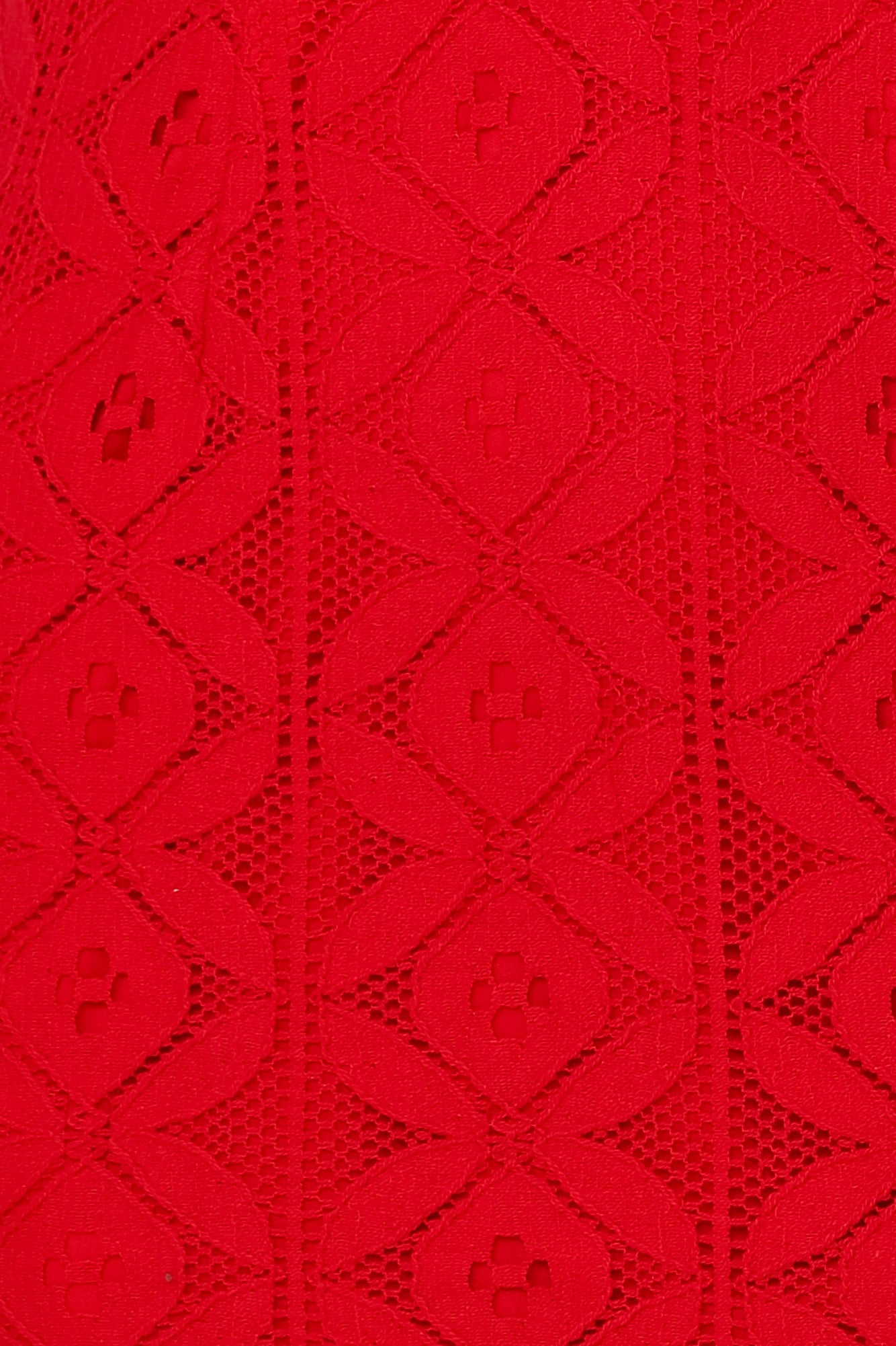 Back In The Habit Midi Dress Red