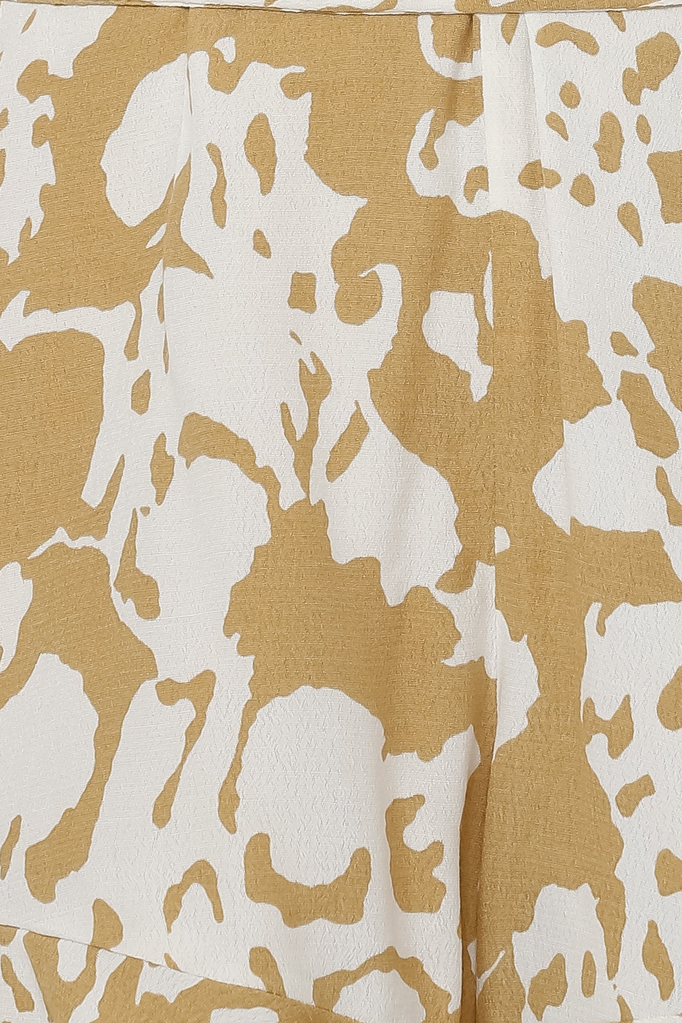 Feel This Chemistry Romper Mustard