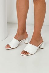 A LIST Kidman Mules Frosting