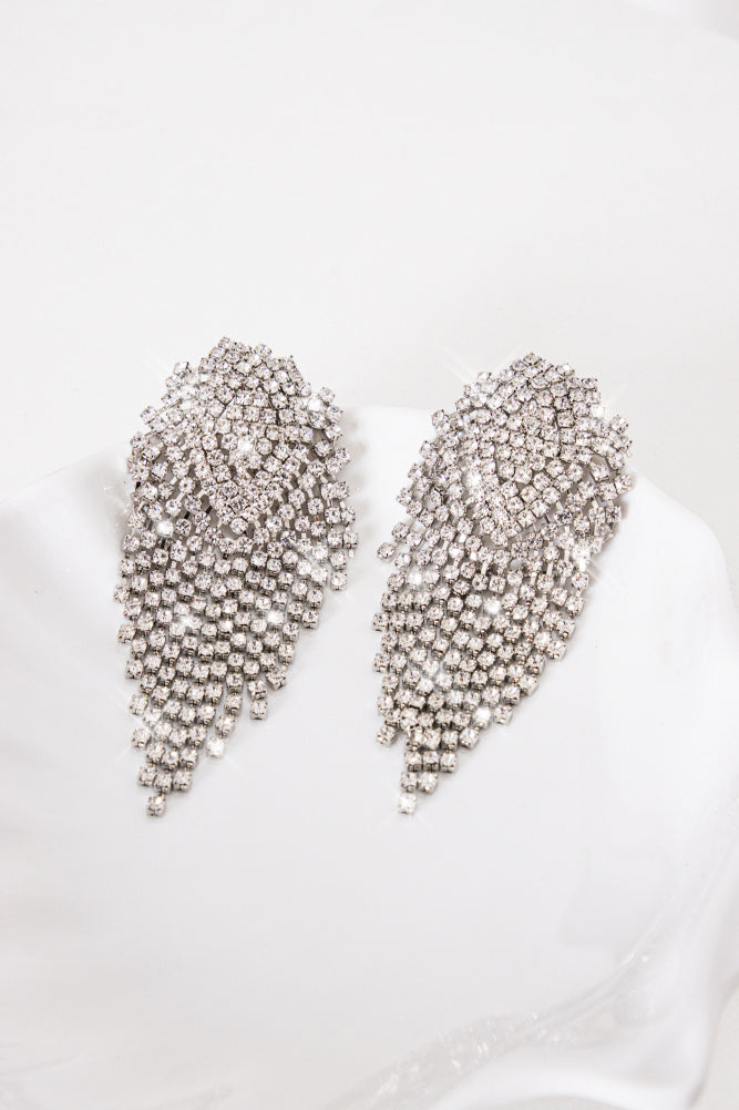 Gatsby Earrings Silver
