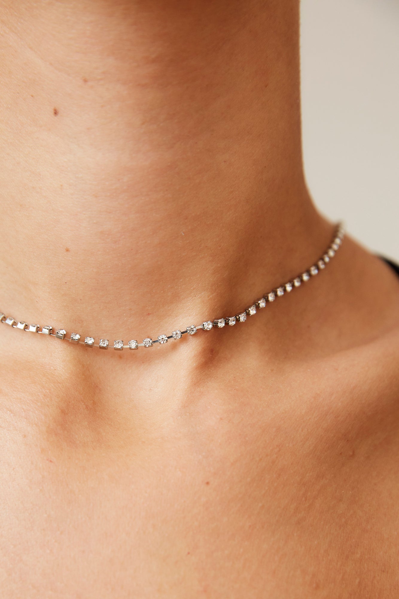 Fine Wine And Glam Necklace Silver