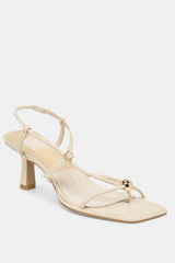 Mylee Heels Creme Leather