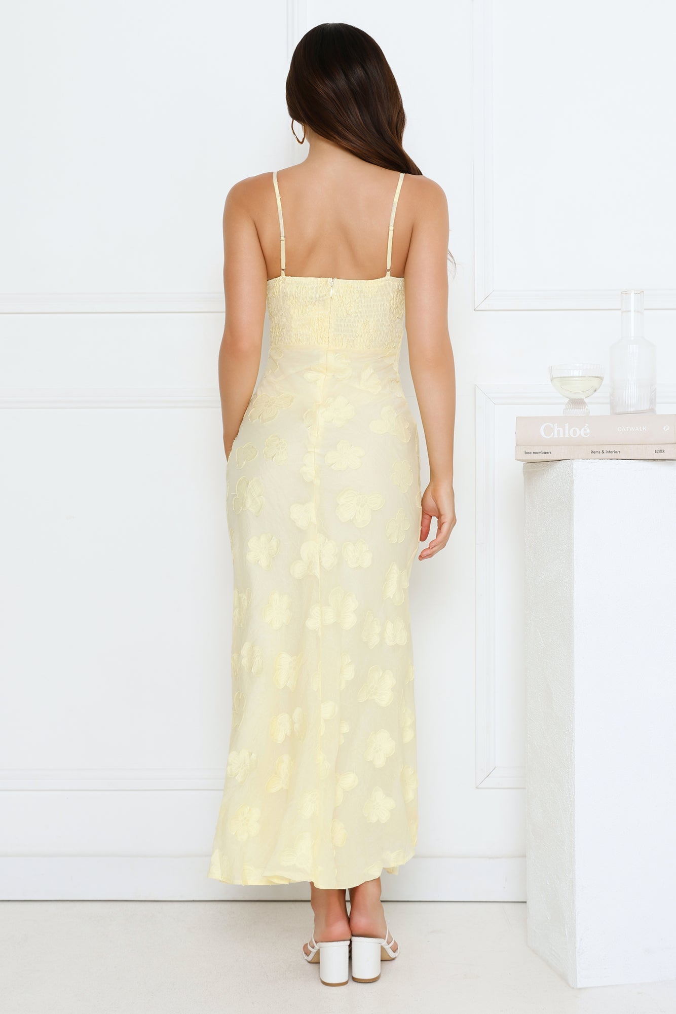 Daisy Whisper Maxi Dress Yellow