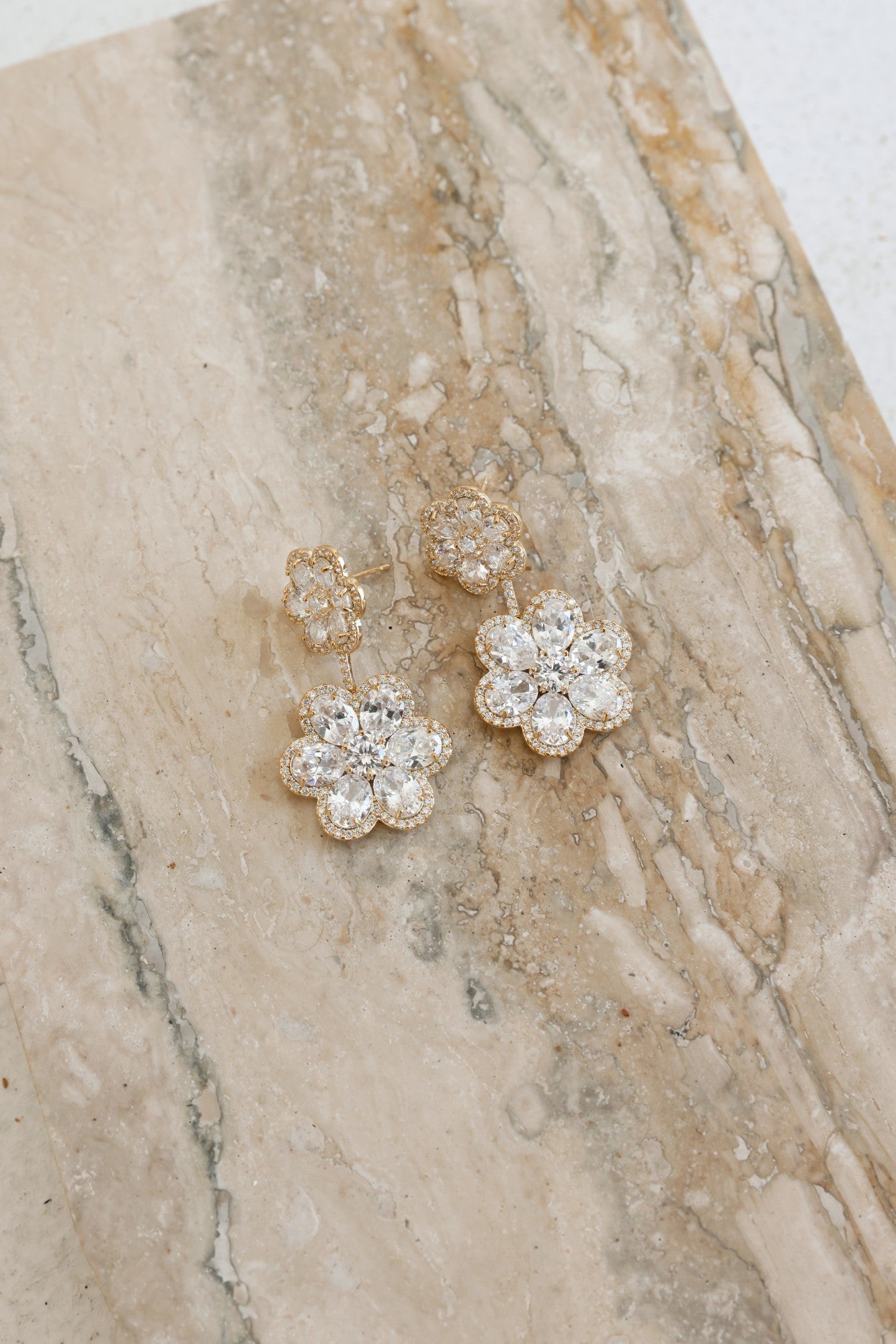 18k Gold Plated Harper Earrings Gold